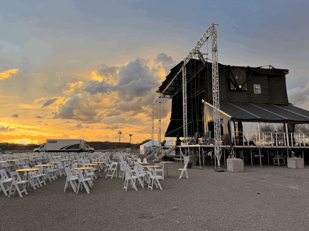 mobile stages