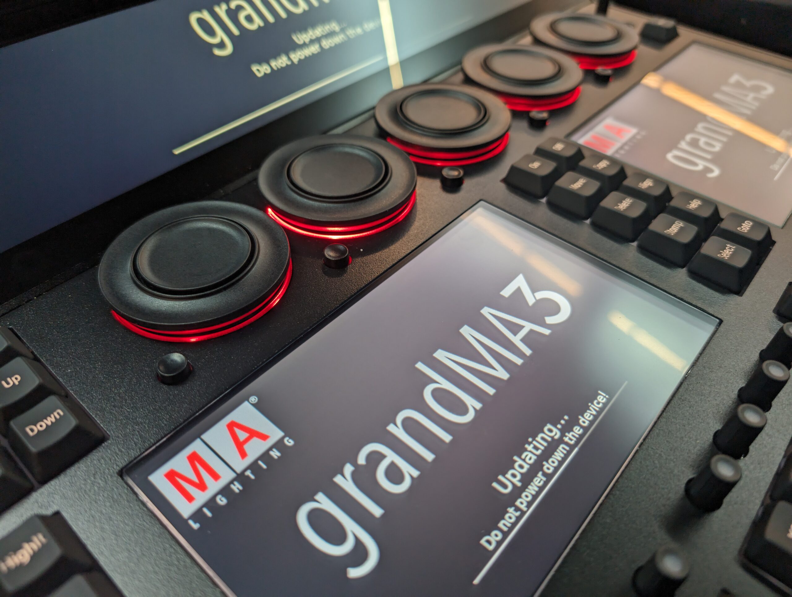 grandMA3 lighting console