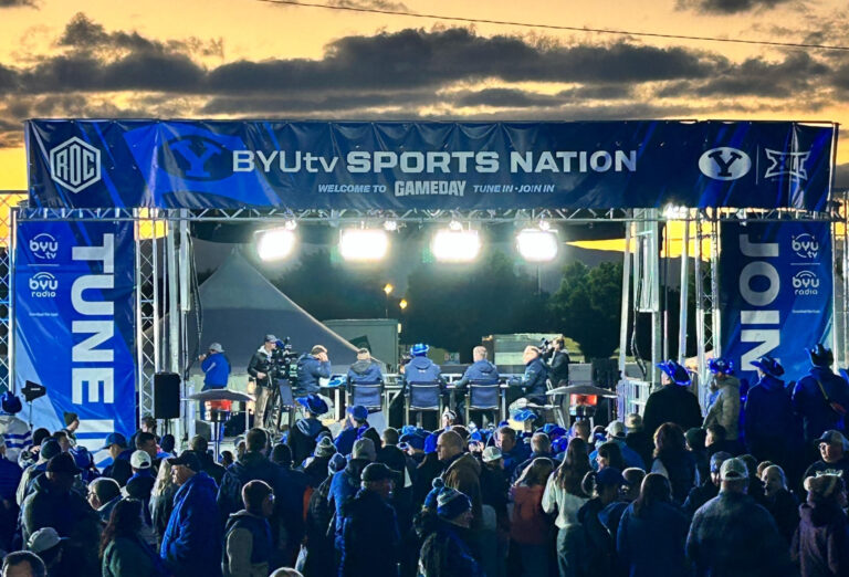 BYUtv Sports Nation stage
