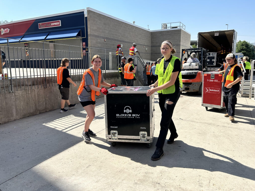 unloading equipment