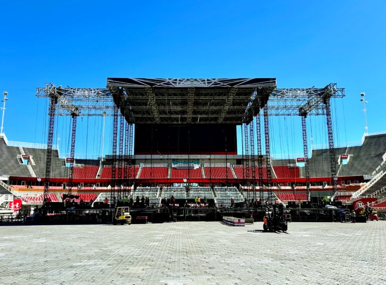 large stage