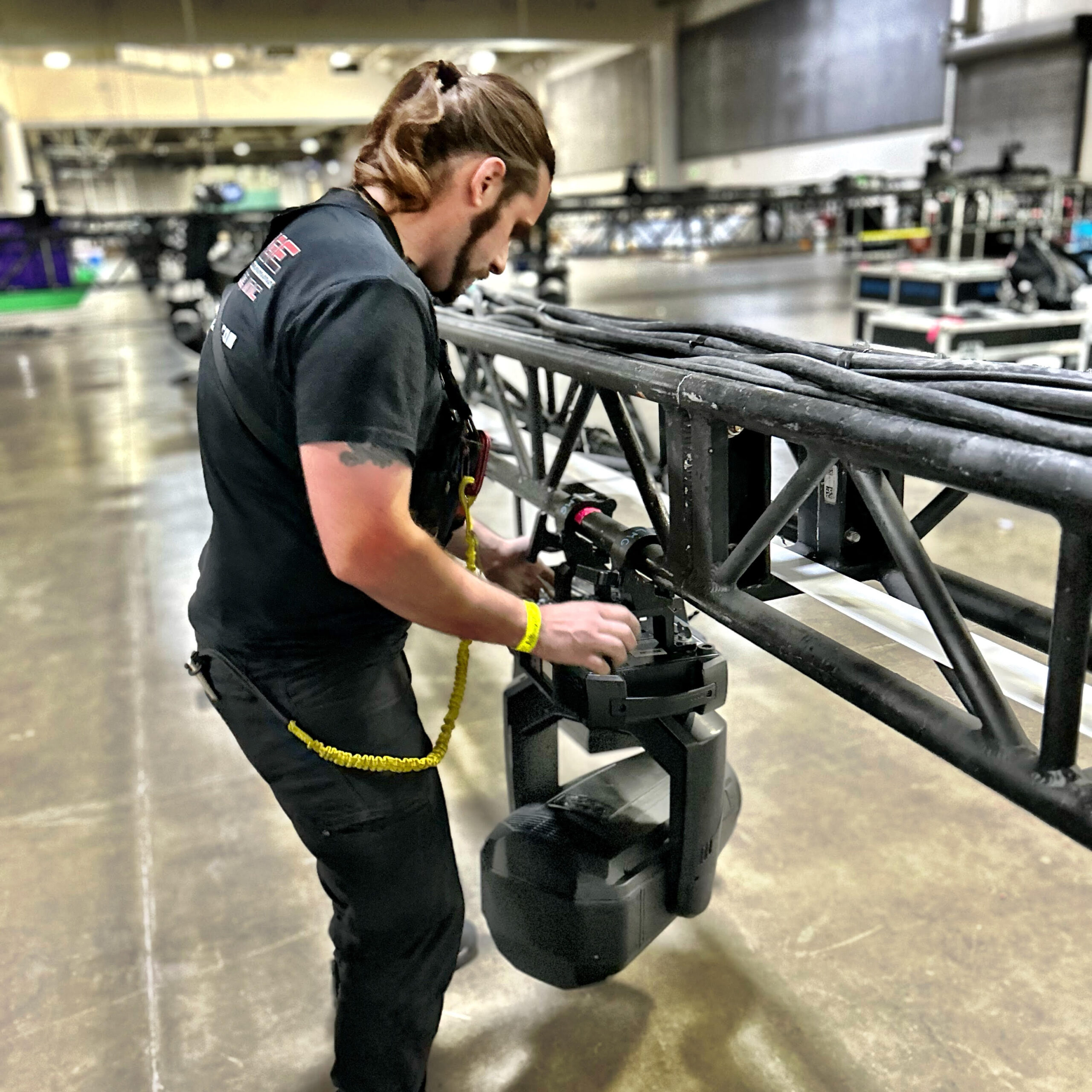 assembling the equipment