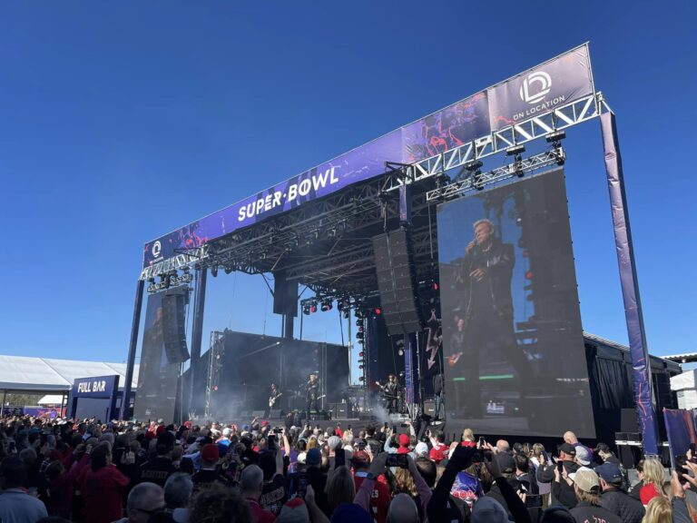 Super Bowl stage