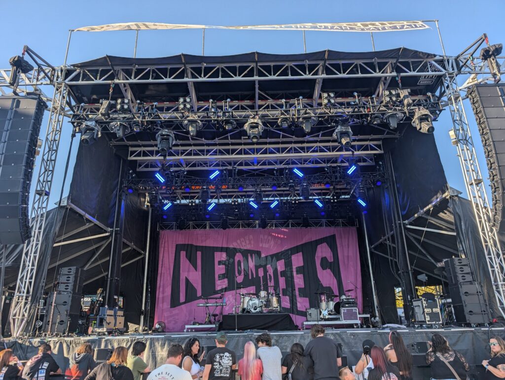 Utah State Fair stage