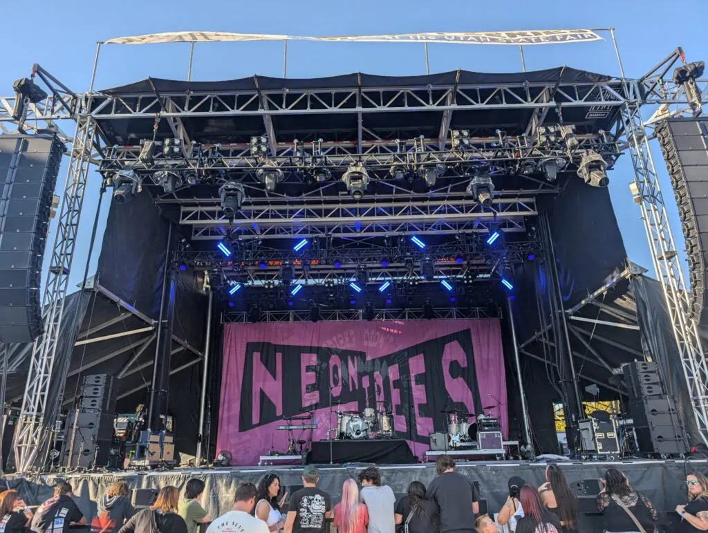 Utah State Fair stage