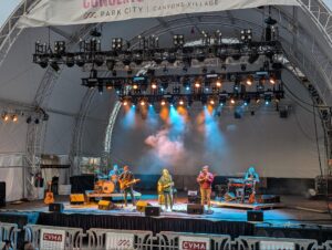 concert lighting rental utah