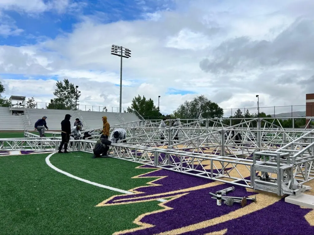 event staging rental