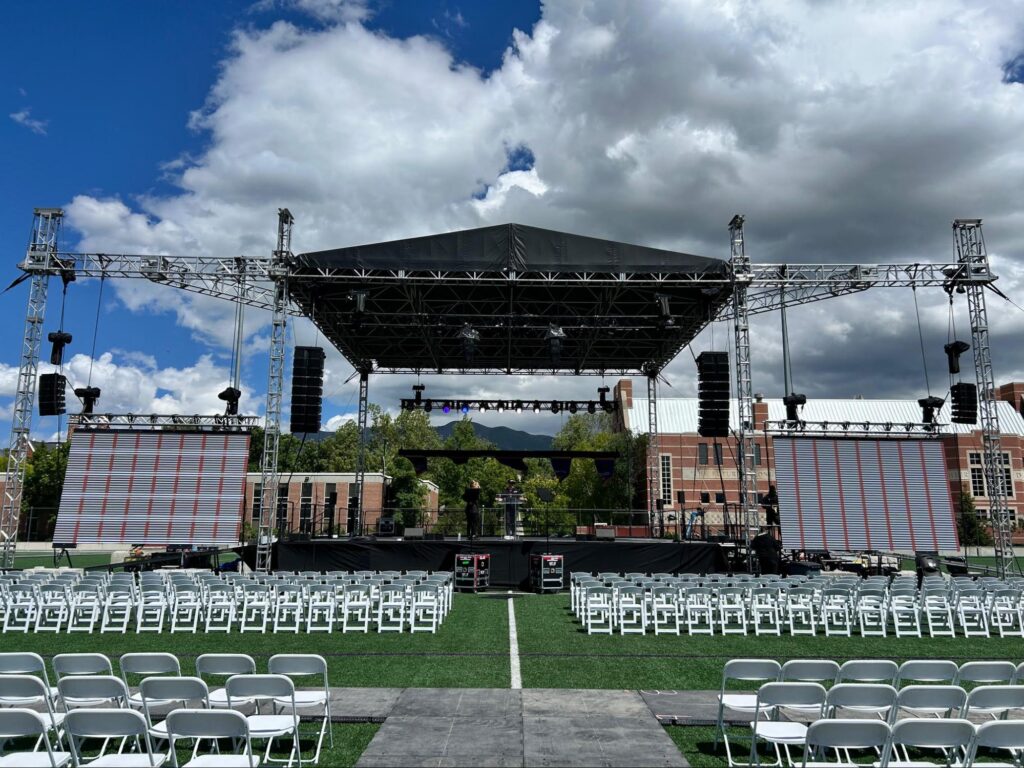 Graduation stage build stage