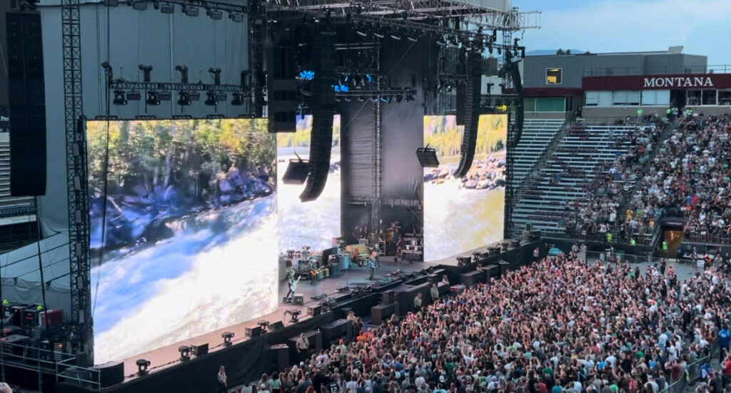 Pearl Jam at Washington-Grizzly Stadium, Missoula, MT