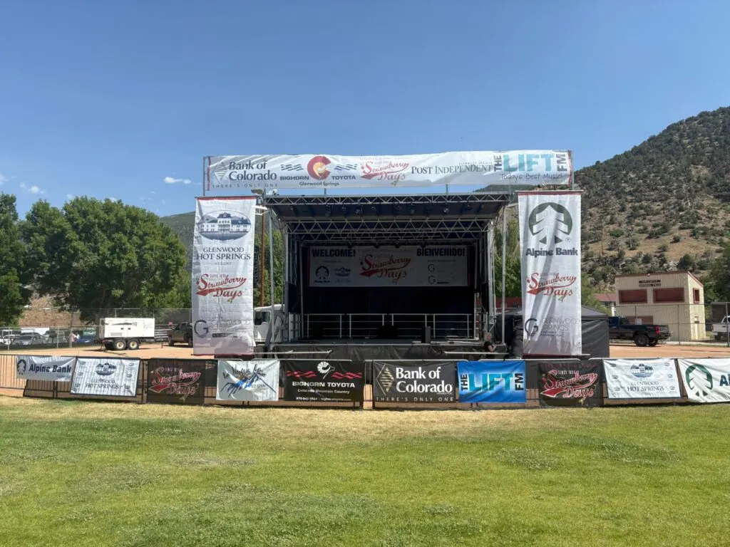 Strawberry Days stage