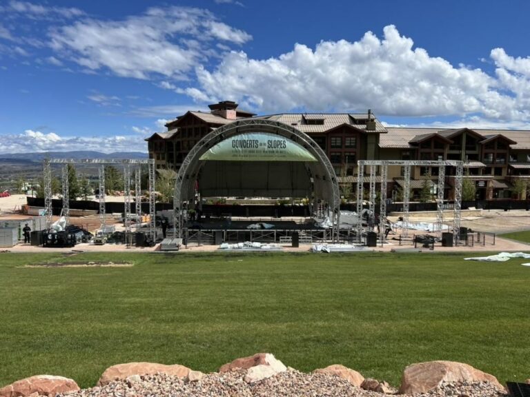 Concert On The Slopes at Canyons Village, Park City, UT
