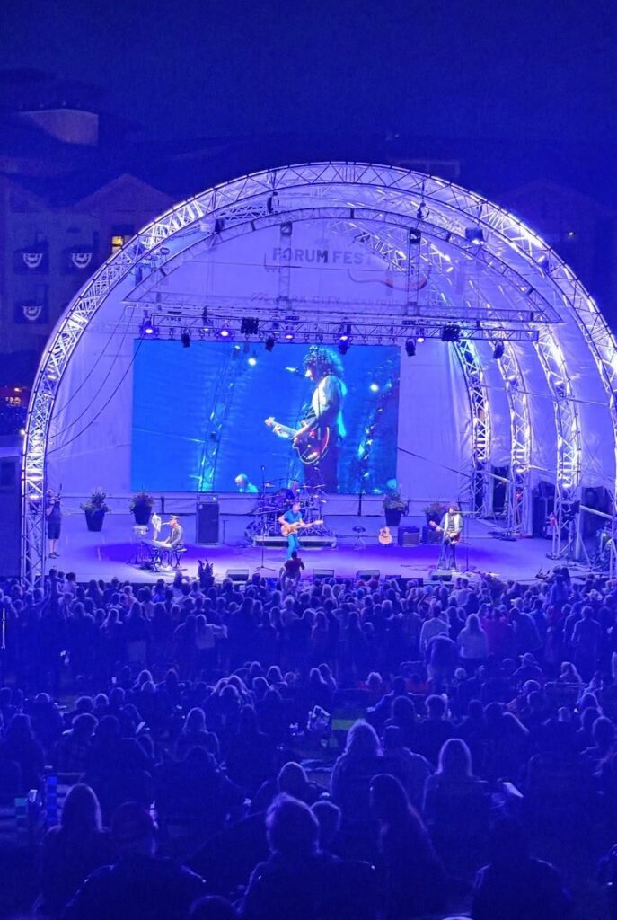 Concert On The Slopes at Canyons Village, Park City, UT